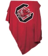 Logo Brands Throw Blanket In Red