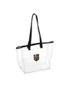 Logo Brands Vegas Golden Knights Stadium Clear Tote In No Color