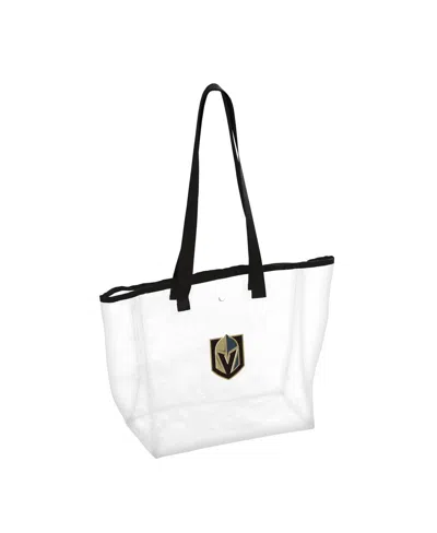 Logo Brands Vegas Golden Knights Stadium Clear Tote In Transparent