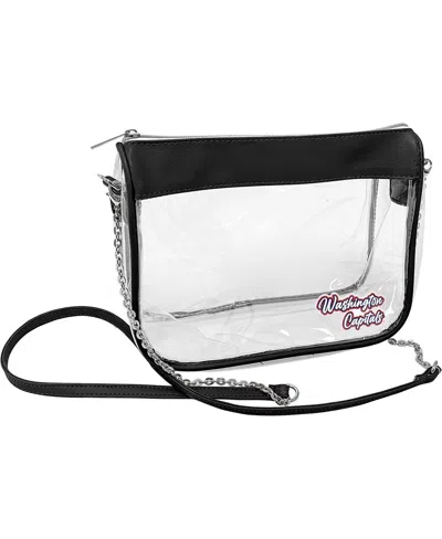 Logo Brands Washington Capitals Hype Stadium Crossbody Clear Bag In No Color