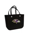 Logo Brands Women's Baltimore Ravens Venture Tote In Black