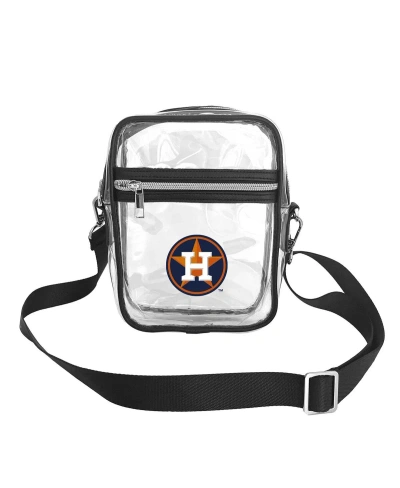 Logo Brands Women's Houston Astros Mini Clear Crossbody Bag In Navy