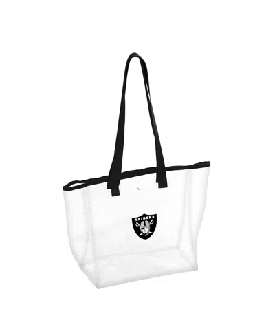 Logo Brands Women's Las Vegas Raiders Stadium Clear Tote