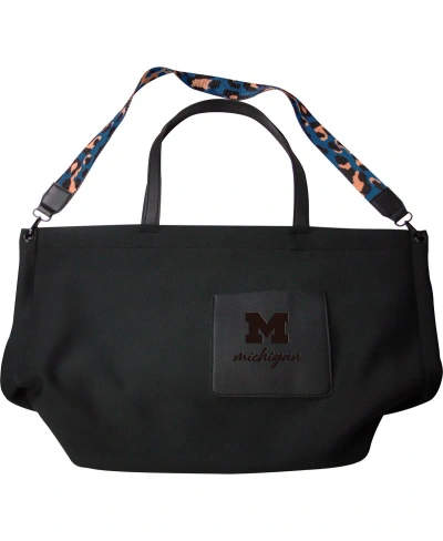 Logo Brands Women's Michigan Wolverines Tote Bag In Black