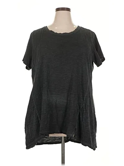 Pre-owned Logo By Lori Goldstein Active T-shirt In Gray