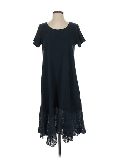 Pre-owned Logo By Lori Goldstein Casual Dress In Black
