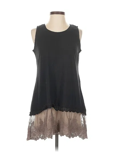 Pre-owned Logo By Lori Goldstein Casual Dress In Black