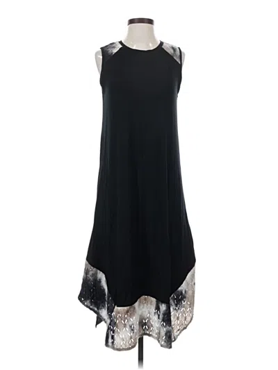 Pre-owned Logo By Lori Goldstein Casual Dress In Black