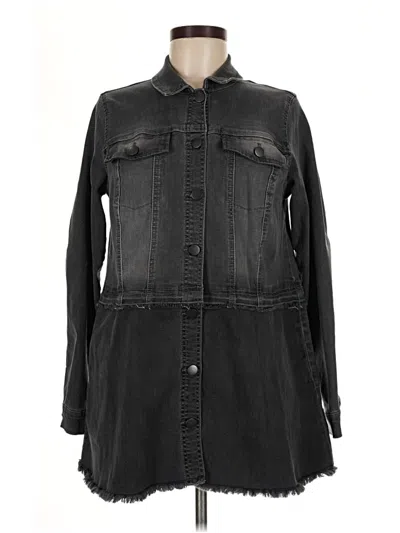 Pre-owned Logo By Lori Goldstein Casual Dress In Black