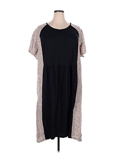 Pre-owned Logo By Lori Goldstein Casual Dress In Black