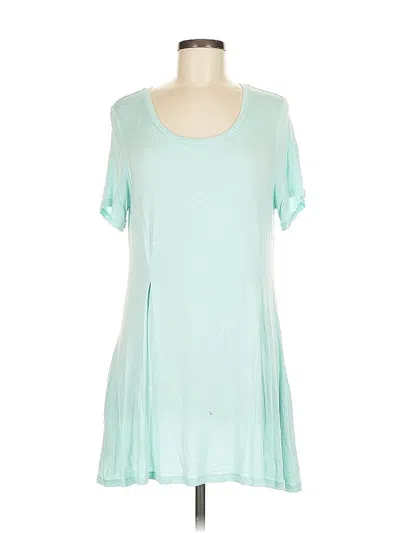 Pre-owned Logo By Lori Goldstein Casual Dress In Blue