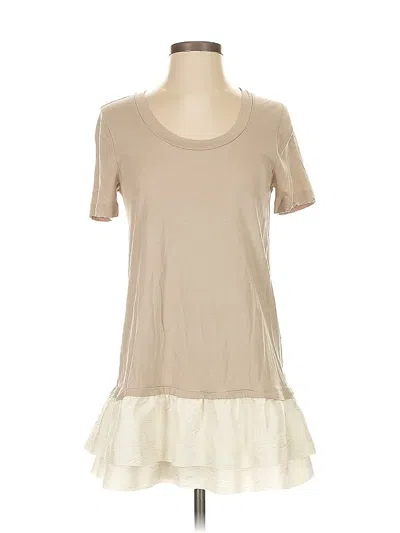 Pre-owned Logo By Lori Goldstein Casual Dress In Brown