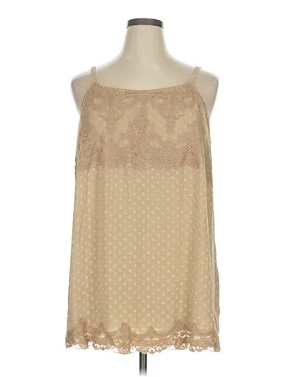 Pre-owned Logo By Lori Goldstein Casual Dress In Brown