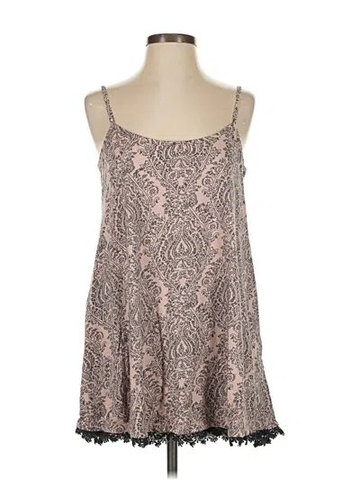 Pre-owned Logo By Lori Goldstein Casual Dress In Gray