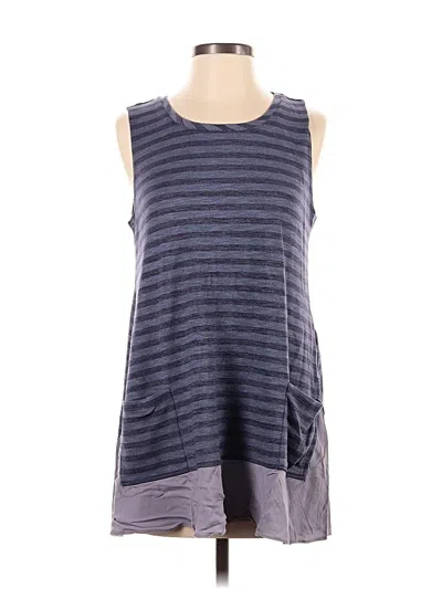 Pre-owned Logo By Lori Goldstein Casual Dress In Gray