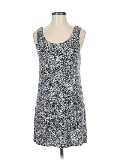 Pre-owned Logo By Lori Goldstein Casual Dress In Gray