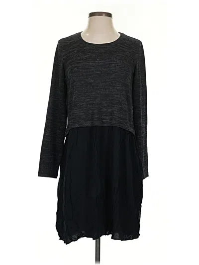 Pre-owned Logo By Lori Goldstein Casual Dress In Gray