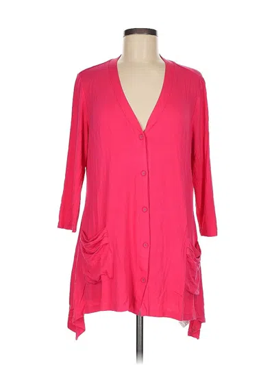 Pre-owned Logo By Lori Goldstein Casual Dress In Pink