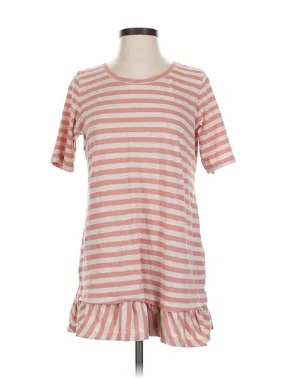 Pre-owned Logo By Lori Goldstein Casual Dress In Pink