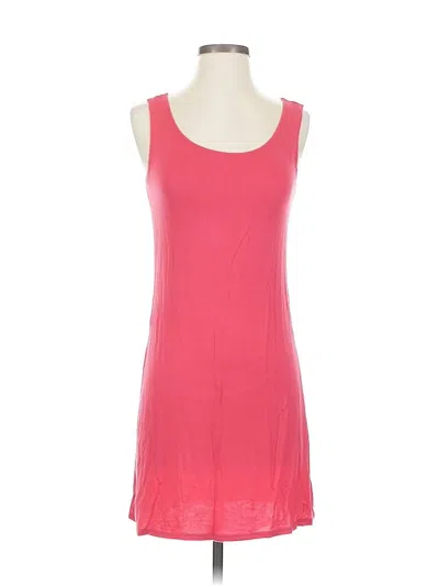 Pre-owned Logo By Lori Goldstein Casual Dress In Pink