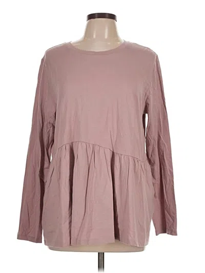 Pre-owned Logo By Lori Goldstein Casual Dress In Pink