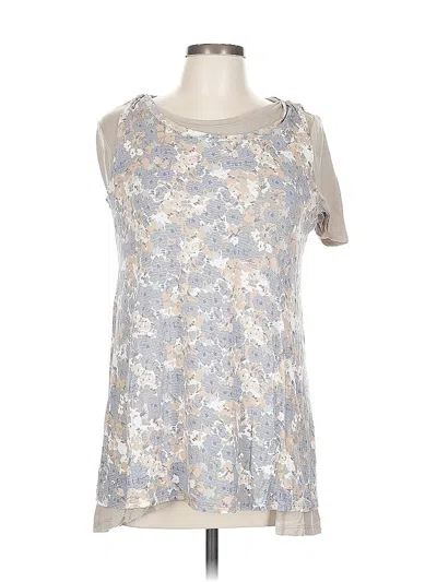 Pre-owned Logo By Lori Goldstein Casual Dress In Silver