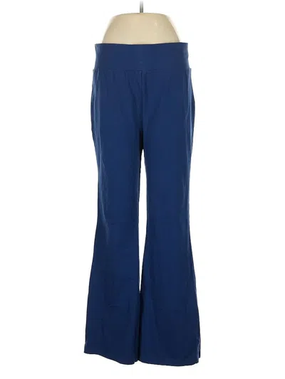 Pre-owned Logo By Lori Goldstein Casual Pants In Blue