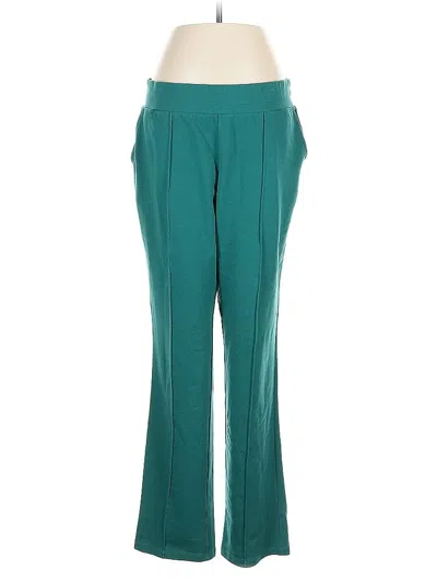 Pre-owned Logo By Lori Goldstein Casual Pants In Blue