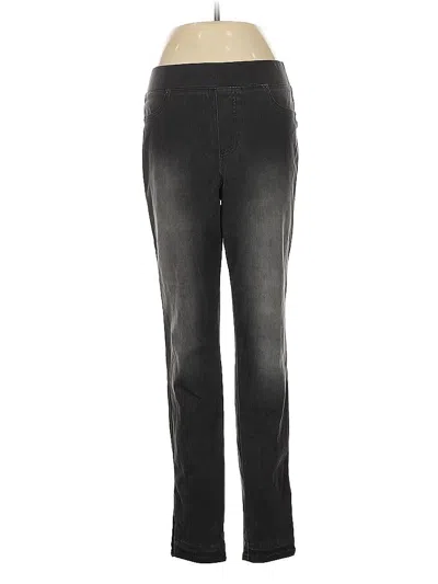 Pre-owned Logo By Lori Goldstein Casual Pants In Gray