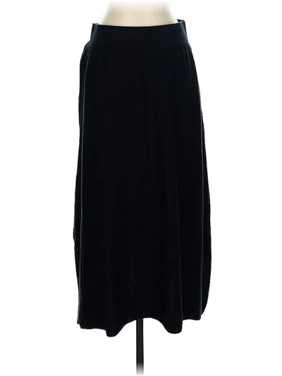 Pre-owned Logo By Lori Goldstein Casual Skirt In Black