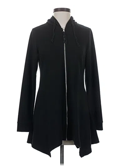 Pre-owned Logo By Lori Goldstein Coat In Black