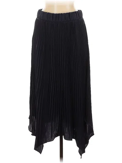 Pre-owned Logo By Lori Goldstein Formal Skirt In Black