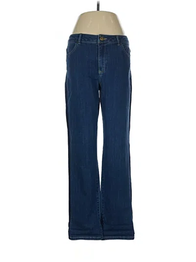 Pre-owned Logo By Lori Goldstein Jeans In Blue