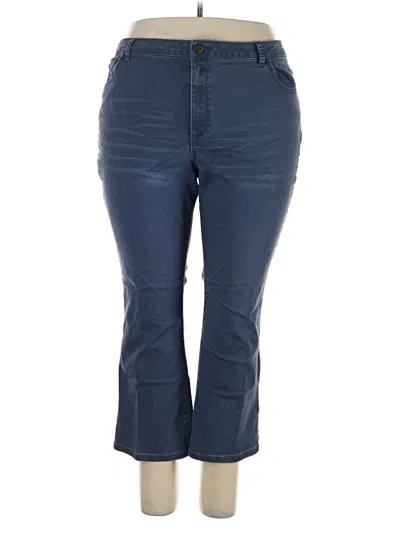 Pre-owned Logo By Lori Goldstein Jeans In Blue