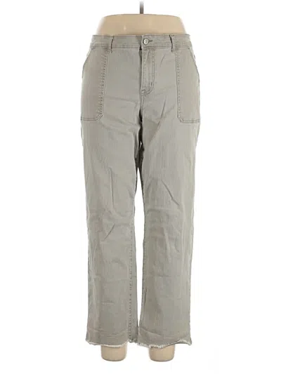 Pre-owned Logo By Lori Goldstein Jeans In Gray