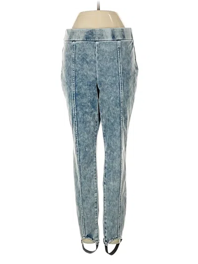 Pre-owned Logo By Lori Goldstein Jeggings In Blue