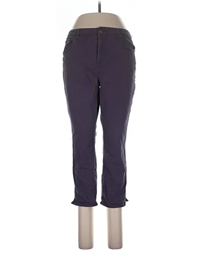 Pre-owned Logo By Lori Goldstein Jeggings In Purple