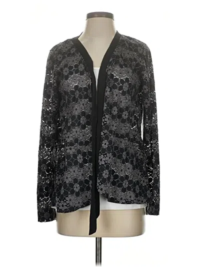 Pre-owned Logo By Lori Goldstein Kimono In Black