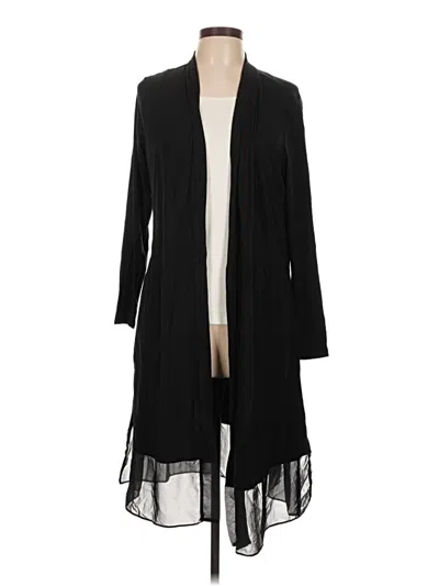 Pre-owned Logo By Lori Goldstein Kimono In Black