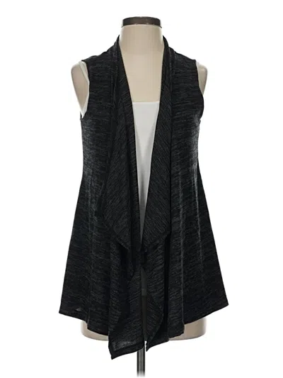 Pre-owned Logo By Lori Goldstein Kimono In Black