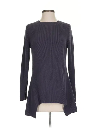 Pre-owned Logo By Lori Goldstein Pullover Sweater In Gray