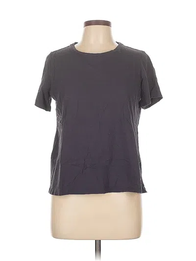 Pre-owned Logo By Lori Goldstein Short Sleeve T-shirt In Gray