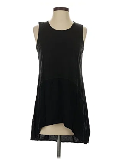 Pre-owned Logo By Lori Goldstein Sleeveless Blouse In Black