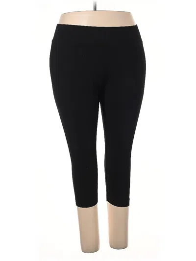 Pre-owned Logo Layers Active Pants In Black