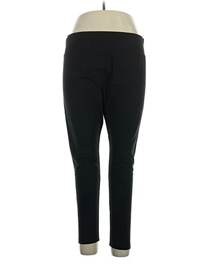 Pre-owned Logo Layers Active Pants In Black