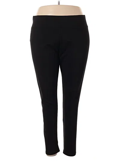 Pre-owned Logo Layers Active Pants In Black