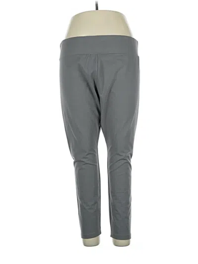 Pre-owned Logo Layers Active Pants In Gray
