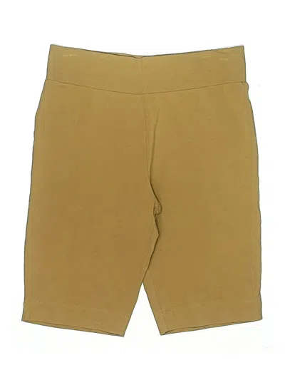 Pre-owned Logo Layers Athletic Shorts In Gold