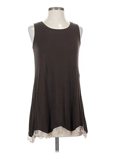 Pre-owned Logo Layers Casual Dress In Brown