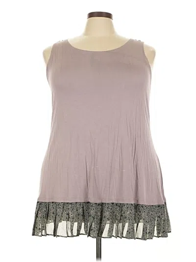 Pre-owned Logo Layers Casual Dress In Gray